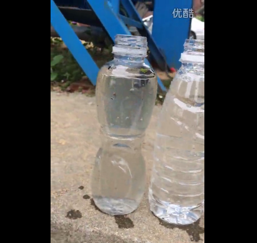 处理前后水质对比视频